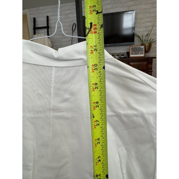 Lululemon Commission White Buttondown Long Sleeves Qwick Oxford Dress Shirt - Picture 4 of 4